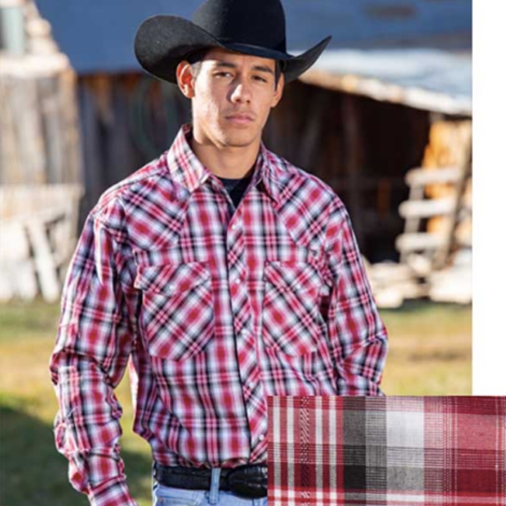 WYOMING TRADERS SNAP UP WESTERN OVERSIZED SHIRT - Picture 1 of 7